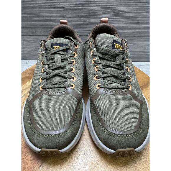 TEVA ELLWOOD HIKING SHOE BURNT OLIVE Women 7.5 - Picture 3 of 8